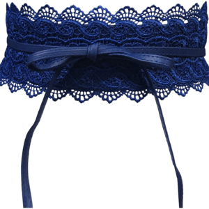 ceinture bleu marine pour robe