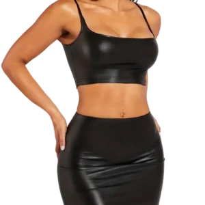 Ensemble jupe crop top